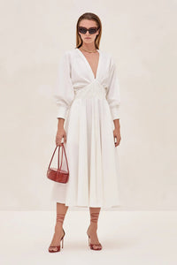 ALEXIS | Viro Dress - White