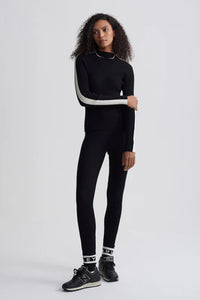 VARLEY | Wilshire Mockneck Knit - Black