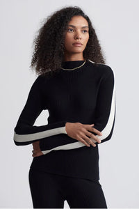 VARLEY | Wilshire Mockneck Knit - Black