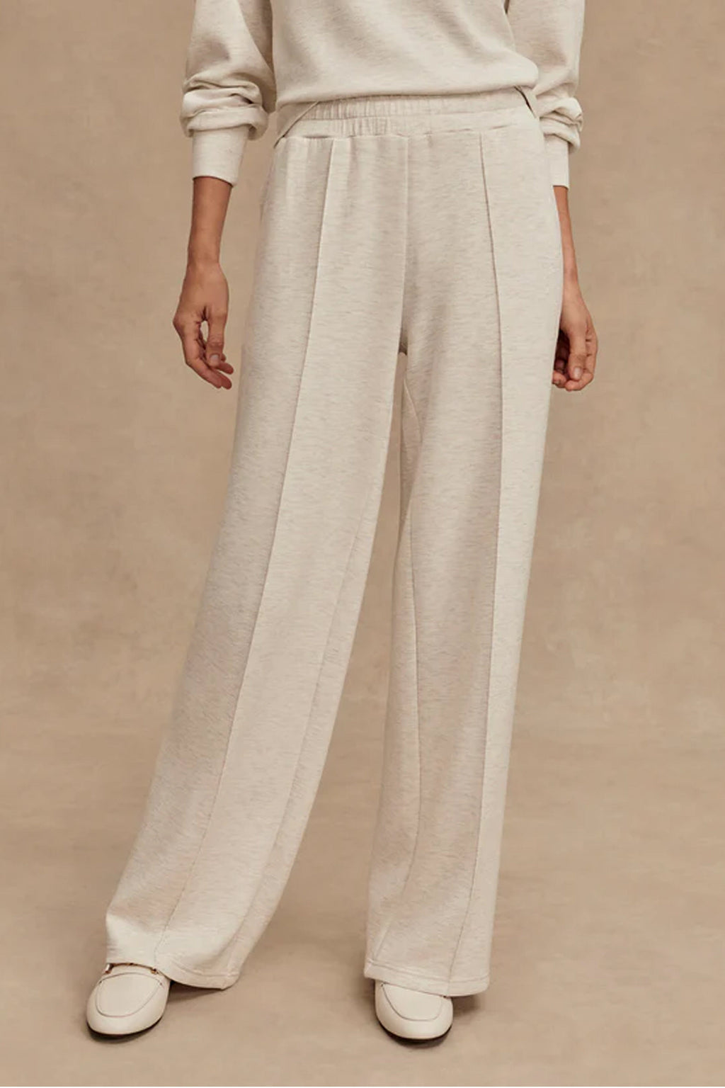 VARLEY | The Wide Leg Pant 30" - Ivory