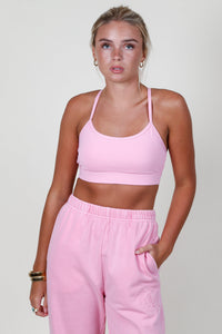 P.E NATION | Reform Sports Bra - Prism Pink