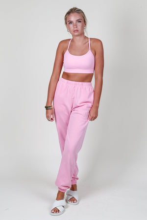 P.E NATION | Alpha Trackpant - Prism Pink