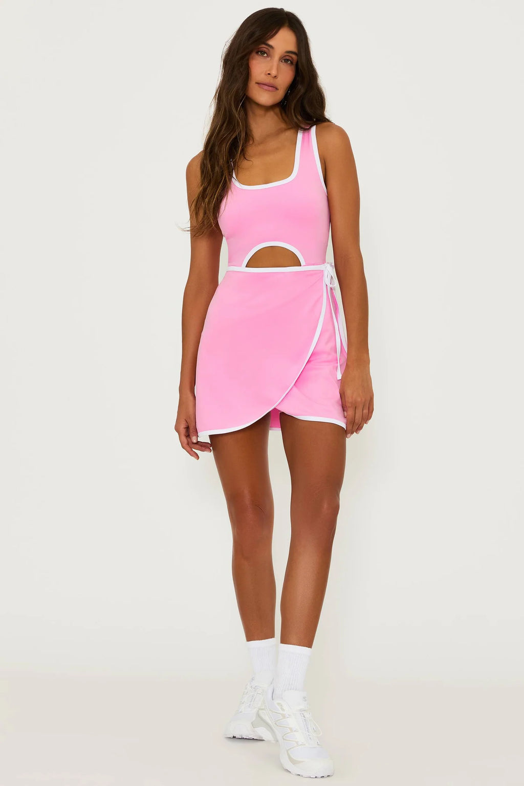 BEACH RIOT | Astrid Dress - Prism Pink