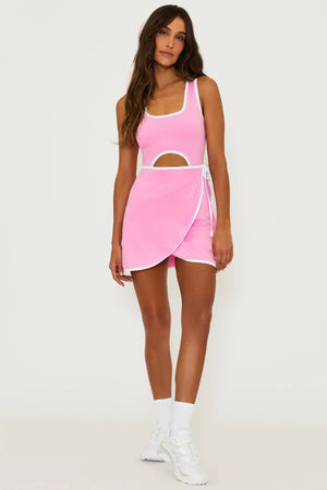 BEACH RIOT | Astrid Dress - Prism Pink