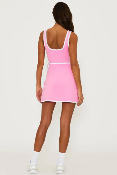 BEACH RIOT | Astrid Dress - Prism Pink