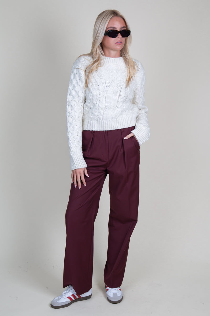 NIA | Sly Pant - Cherry Cola