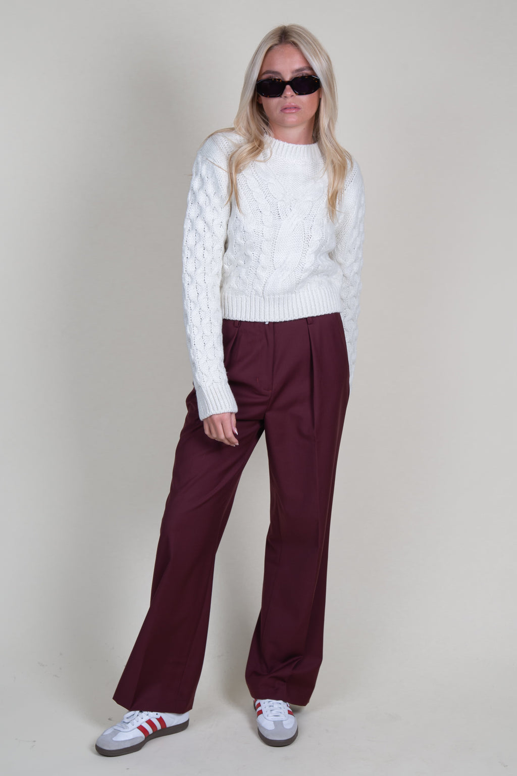 NIA | Sly Pant - Cherry Cola