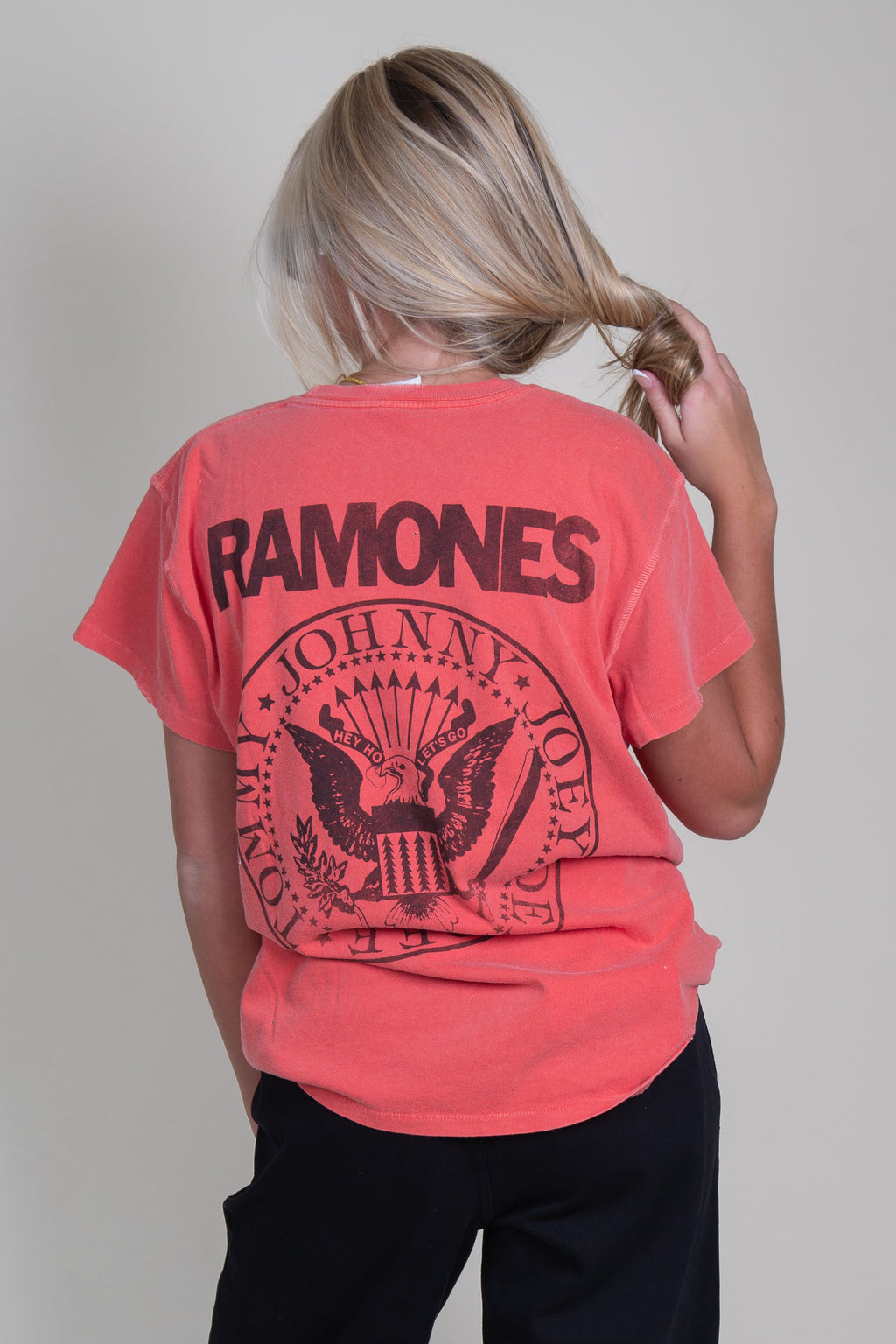 MADE WORN | Ramones Crew Tee - Cherry