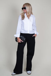 CISSA | The Tuxedo Shirt - Optic White