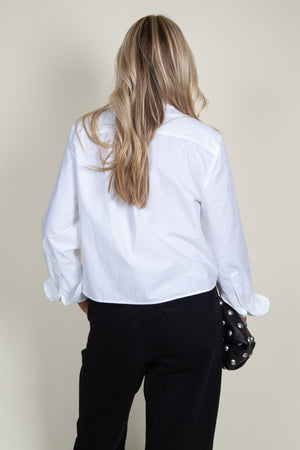 CISSA | The Tuxedo Shirt - Optic White