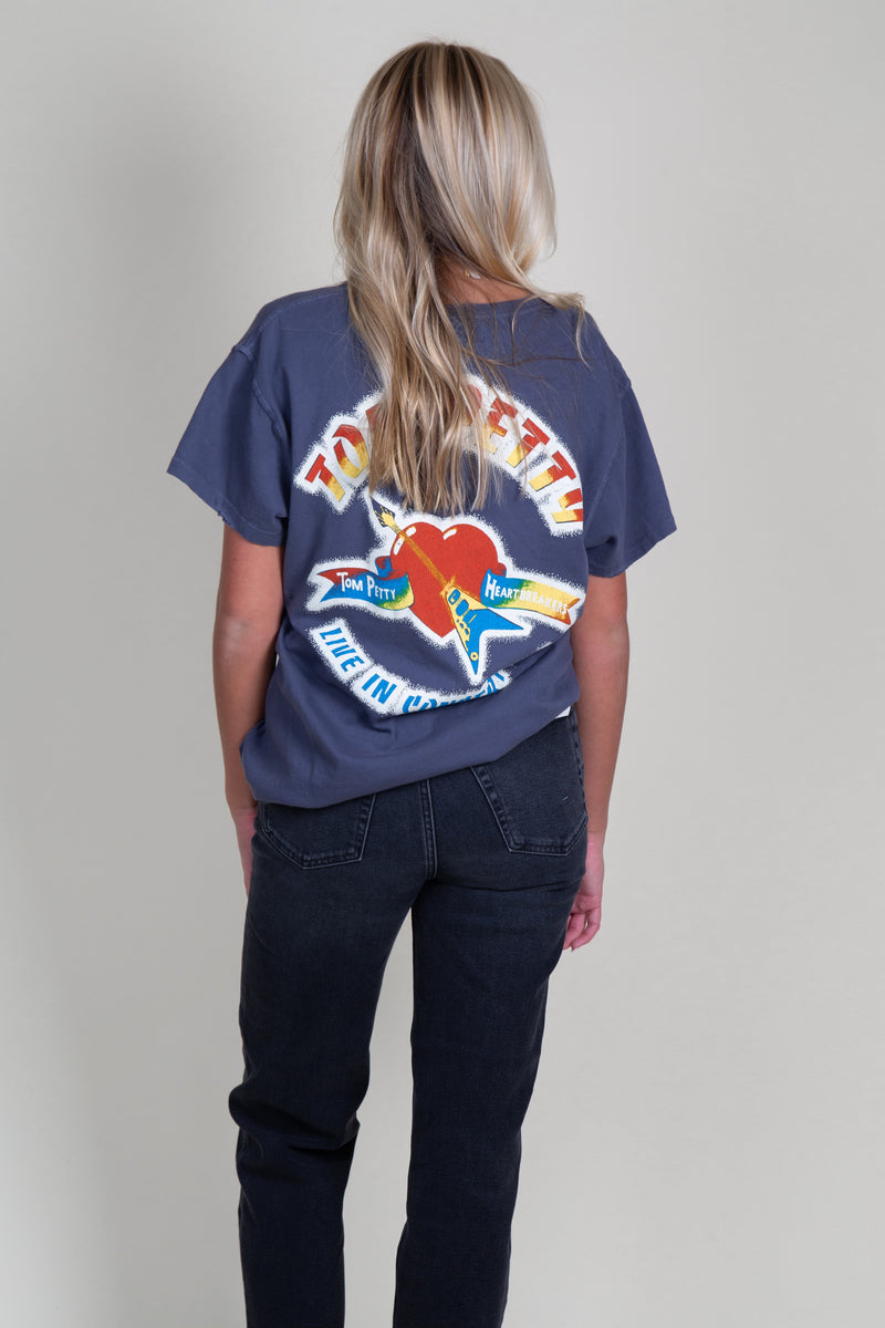 MADE WORN | Tom Petty 1979 Crew Tee - Navy