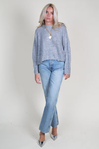 NIA | Ariana Sweater - Heather Grey