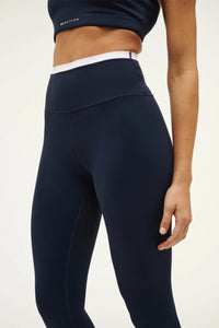 P.E. NATION | Vita Full Length Leggings - Navy/White