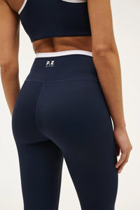 P.E. NATION | Vita Full Length Leggings - Navy/White