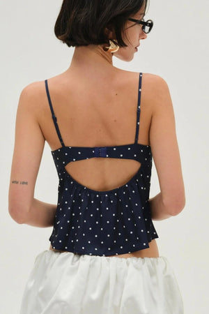 FOR LOVE & LEMONS | Babette Top - Navy