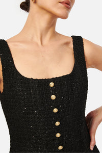 CAMI NYC | Rosita Tweed Top - Black