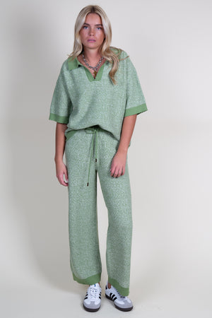 SANCIA | The Tawny Knit Pants - Mint