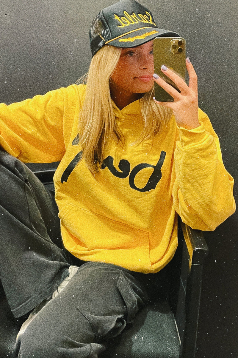 Benji yellow hoodie sale