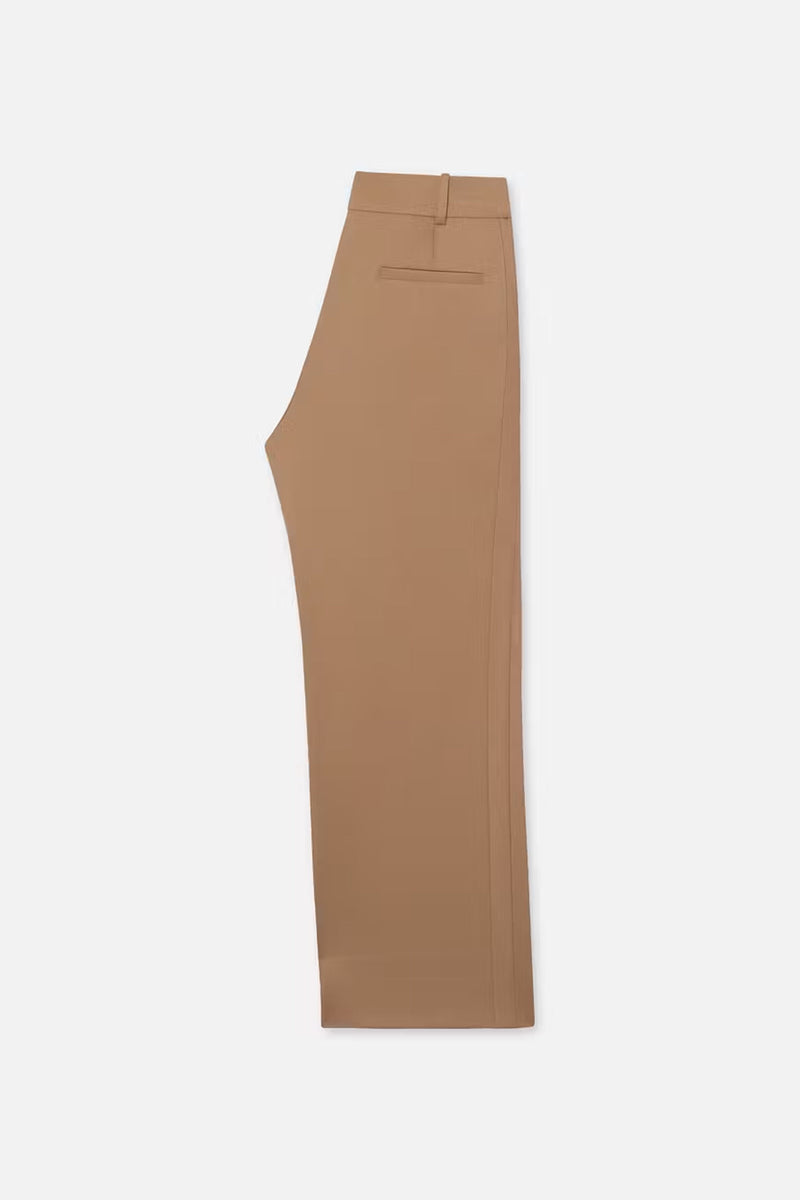 FRAME | Easy Slim Crop Pant - Light Camel