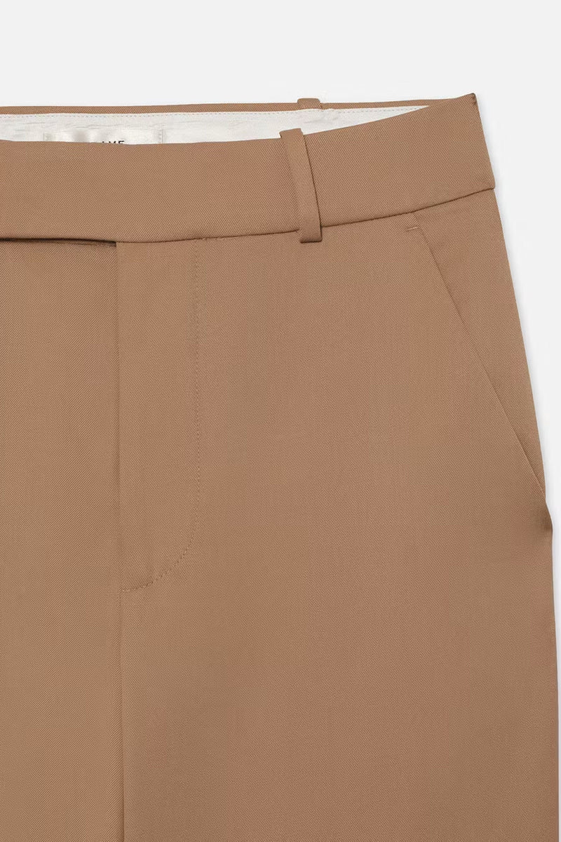 FRAME | Easy Slim Crop Pant - Light Camel