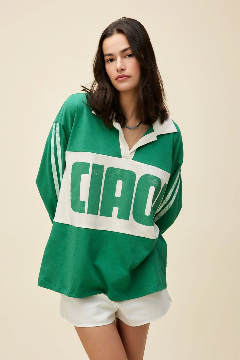 DAYDREAMER | Ciao Rugby Long Sleeve - Jade