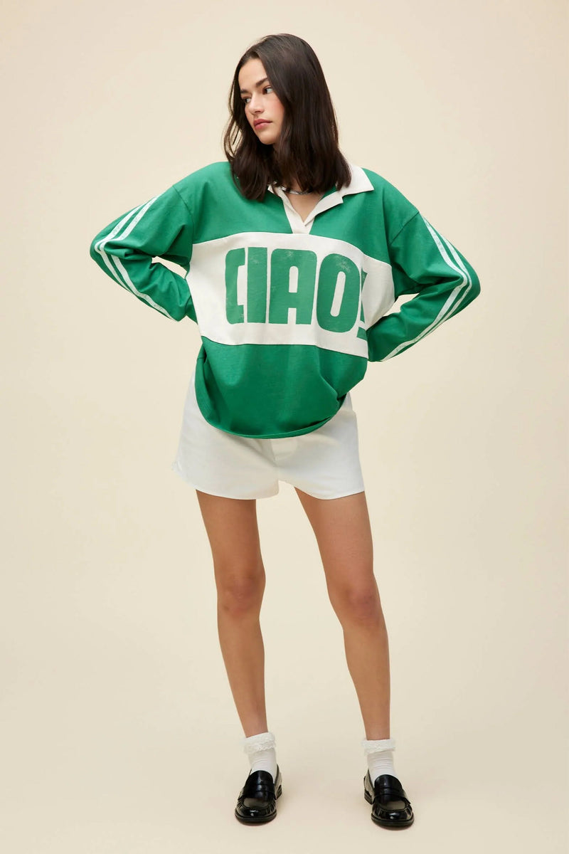 DAYDREAMER | Ciao Rugby Long Sleeve - Jade