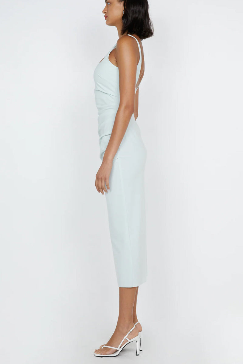 BEC + BRIDGE | Aveline Tuck Midi Dress - Ocean Mist