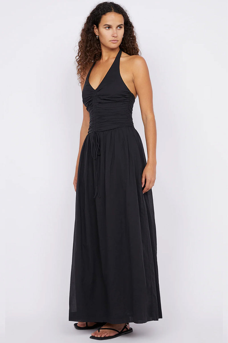 BEC + BRIDGE | Franca Halter Dress - Black