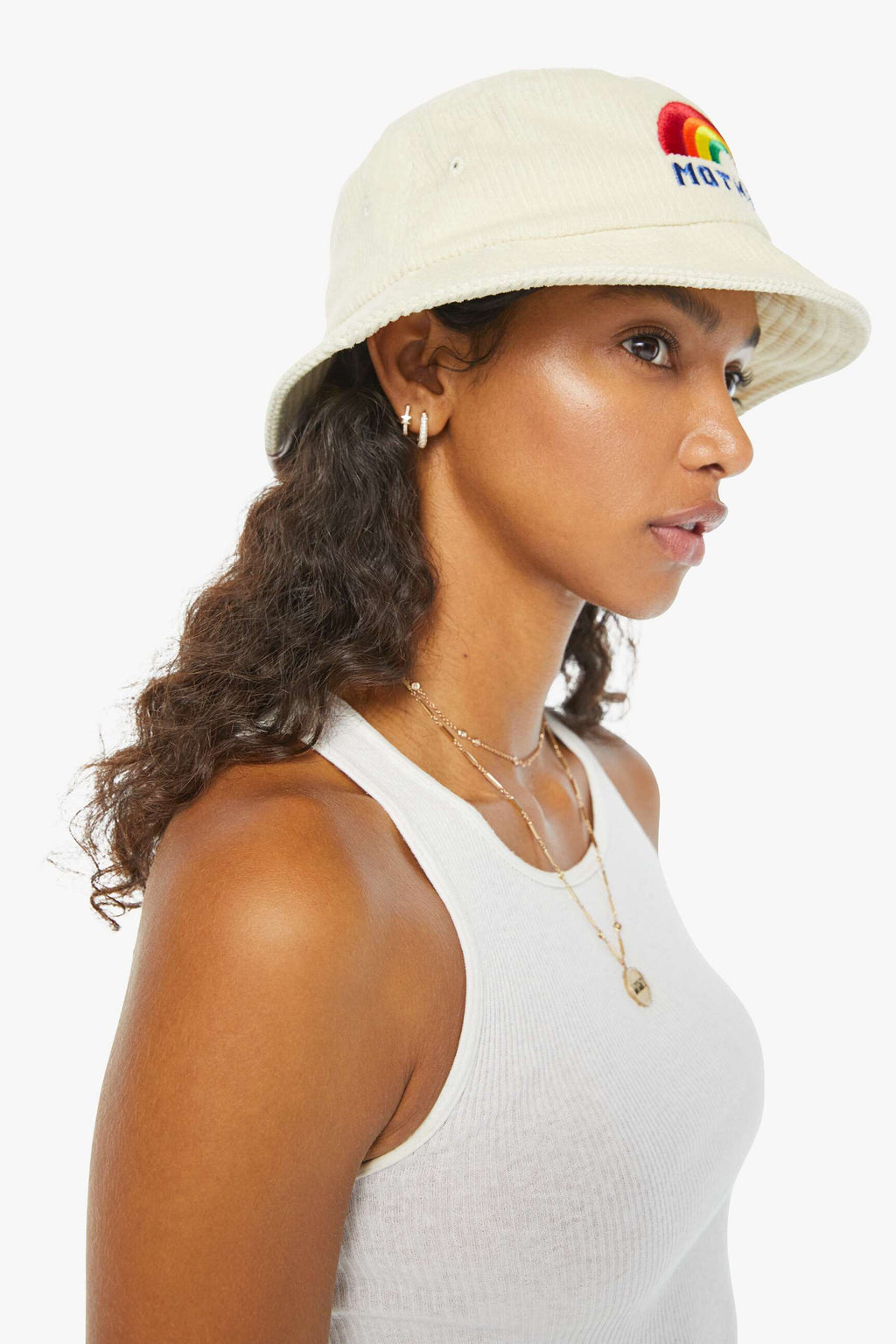 MOTHER | The Bucket List Hat - Cream Rainwater