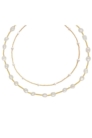 LIVIE | Pearly Girly Necklace Set