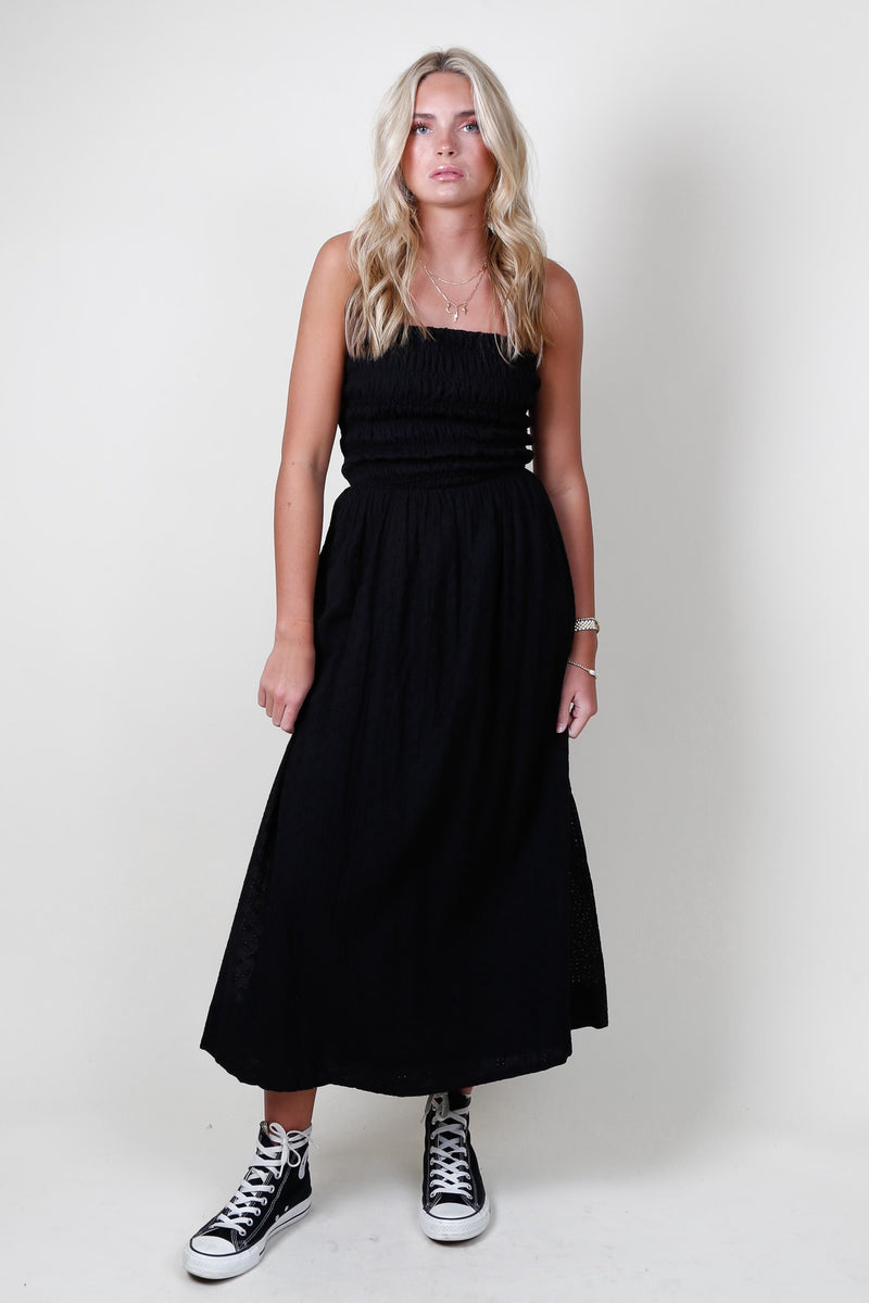 NIA | River Dress - Black