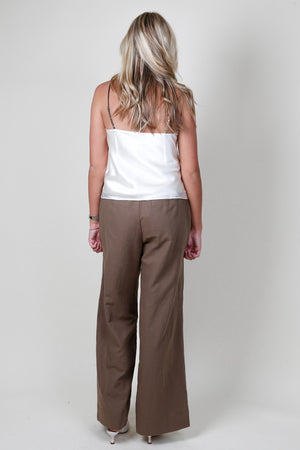 CAMI NYC | Sivian Wide Leg Pant - Praline