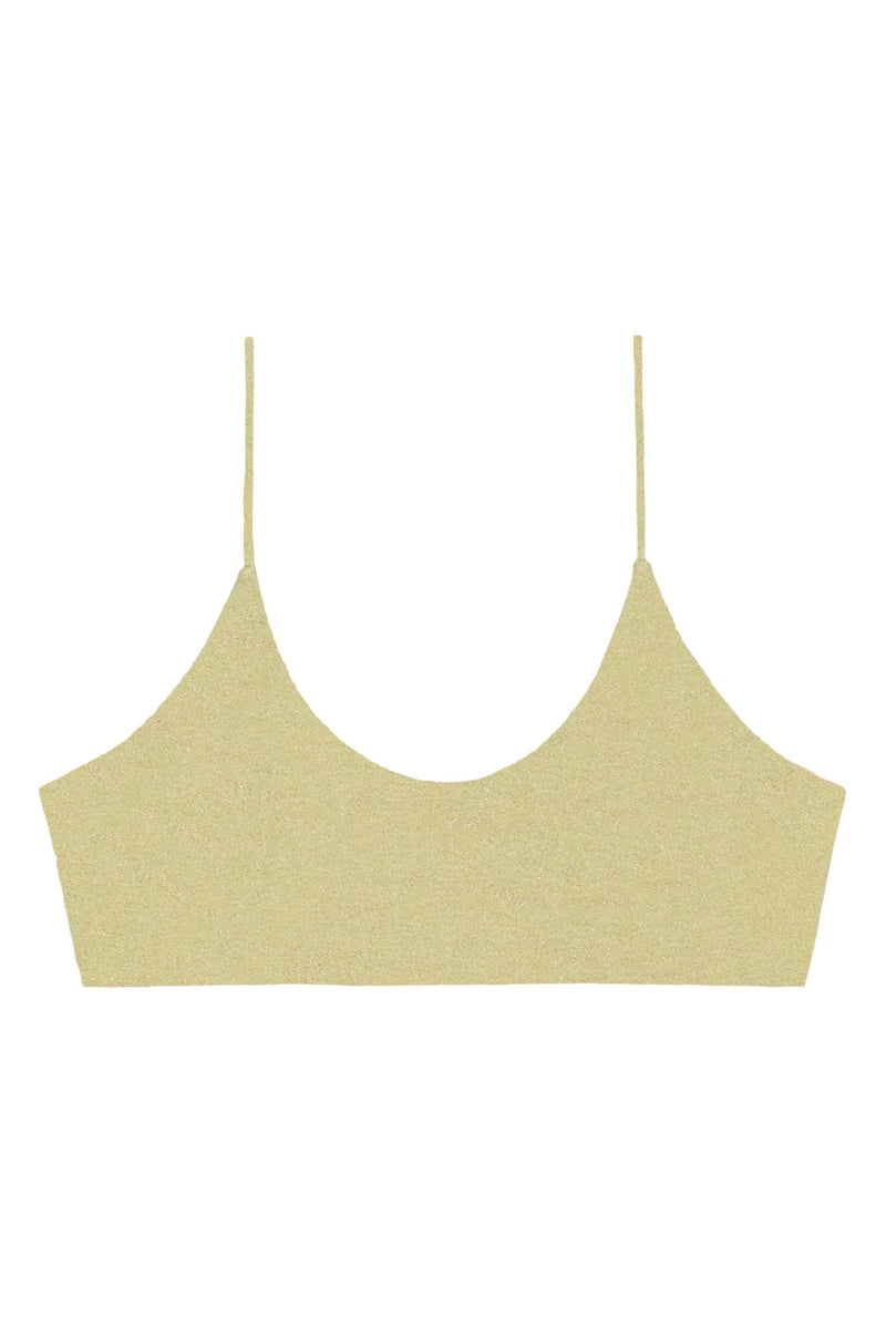 MIKOH | Lurex Alessa Top - Sunburst