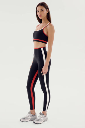 SPLITS59 | Sam High Waist Rigor 7/8 - Red/Black