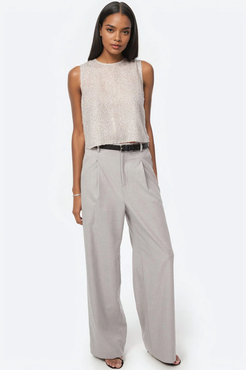 CAMI NYC | Romilly Metallic Chiffon Top - Haze