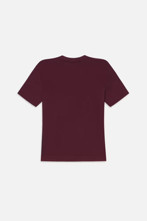 FRAME | The Baby Tee - Burgundy