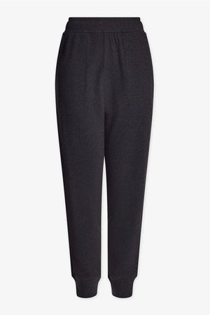 VARLEY | Brushed Rib Slim Cuff Pant - Black Marl