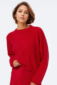 CAMI NYC | Niall Cashmere Sweater - Cardinal