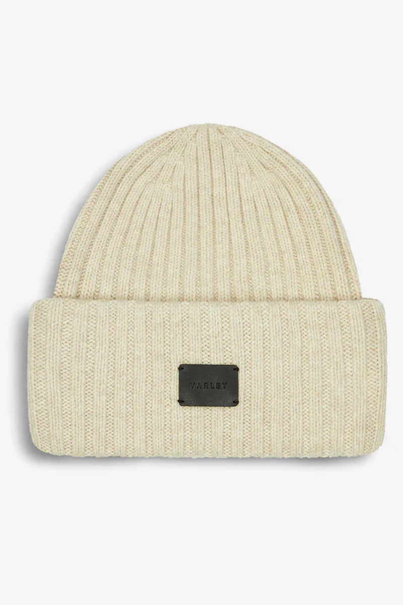 VARLEY | Elva Chunky Rib Beanie - Rainy Day