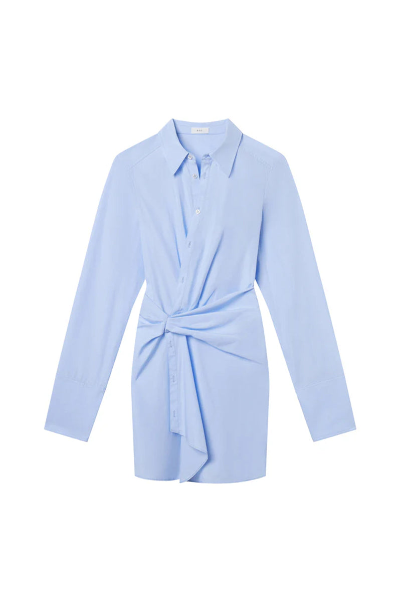 A.L.C. | Lydia Dress - Ice Blue/White