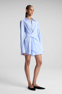 A.L.C. | Lydia Dress - Ice Blue/White