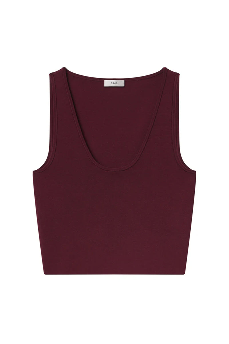 A.L.C. | Bailey Top - Mulberry