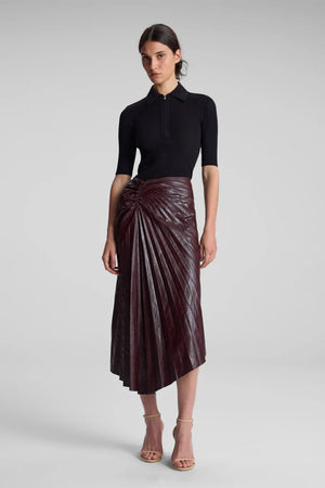 A.L.C. | Tracy Skirt - Cordovan