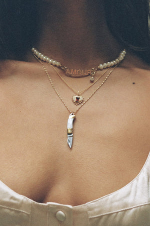 VANESSA MOONEY | The Pocket Knife Necklace