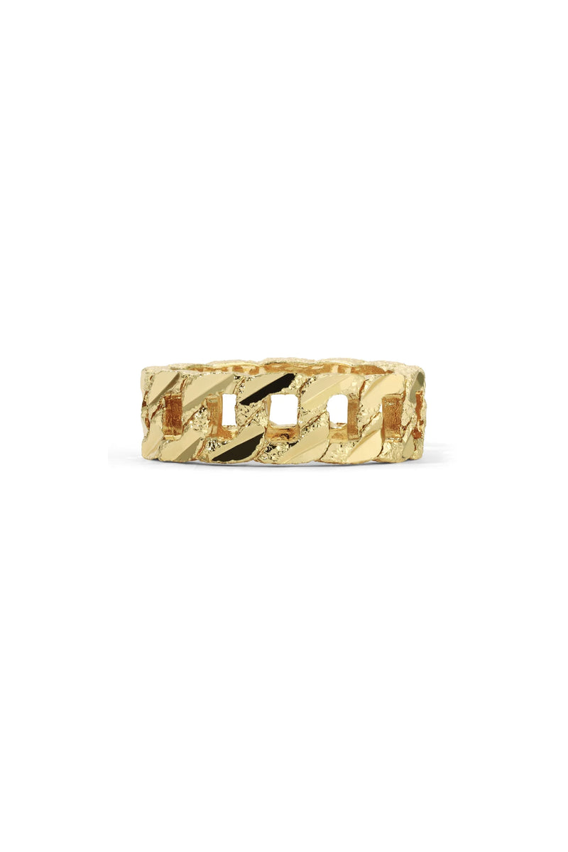 VANESSA MOONEY | The Chain Link Ring - Gold